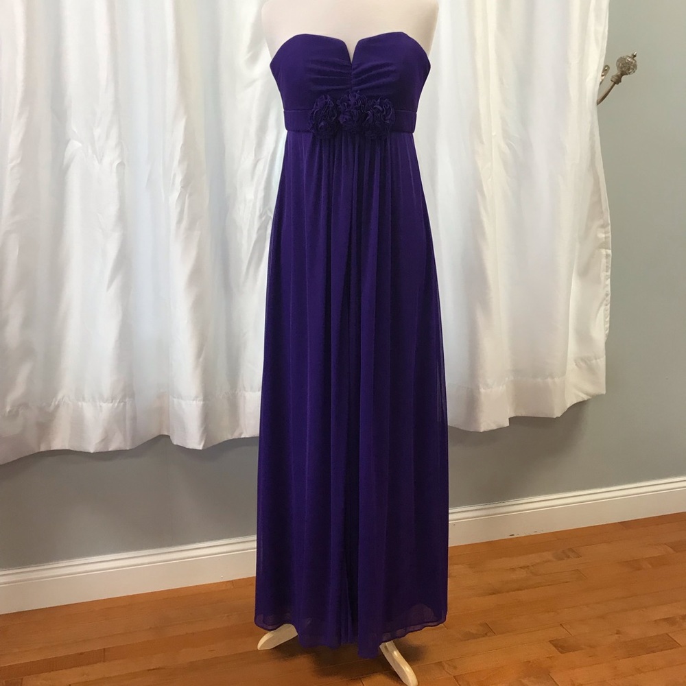 Strapless Evening Gown